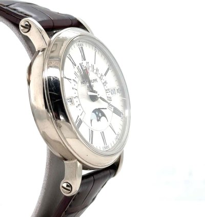 Patek Philippe Perpetual Calendar 38mm Automatic 18k White Gold Men 5159g-001