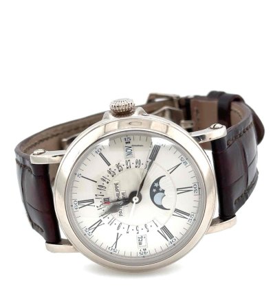 Patek Philippe Perpetual Calendar 38mm Automatic 18k White Gold Men 5159g-001