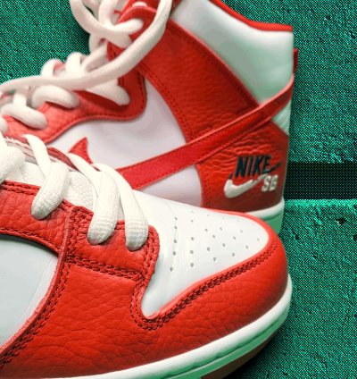 Nike Sb Dunk High Pro Skate University Red 2017