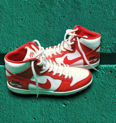 Nike Sb Dunk High Pro Skate University Red 2017