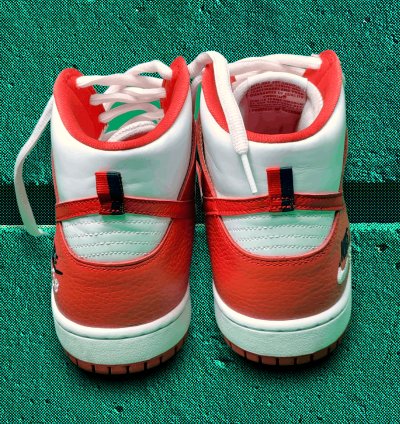 Nike Sb Dunk High Pro Skate University Red 2017