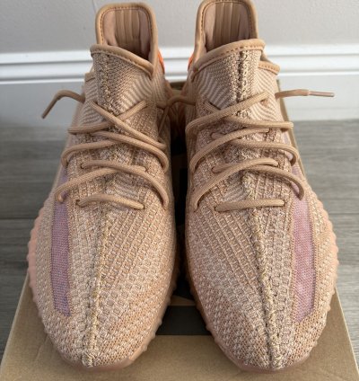 2019 Men Adidas Yeezy Boost 350 V2 Eg7490 Clay Sz 12 Used