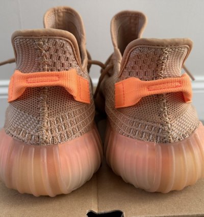 2019 Men Adidas Yeezy Boost 350 V2 Eg7490 Clay Sz 12 Used