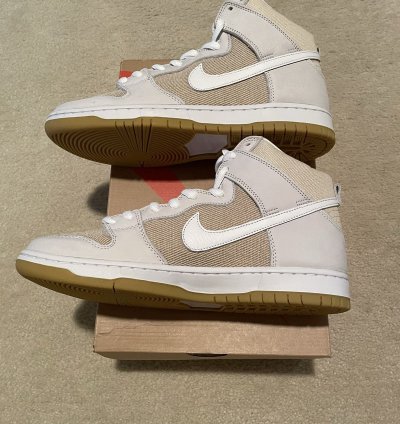Nike Sb Dunk High Pro Unbleached Natural