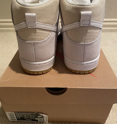 Nike Sb Dunk High Pro Unbleached Natural