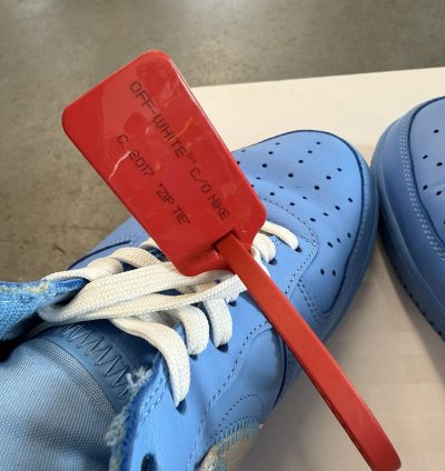 2019 Nike Air Force 1 Low Off-white Mca University Blue
