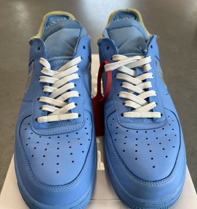 2019 Nike Air Force 1 Low Off-white Mca University Blue