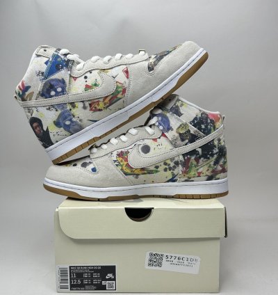 Nike Sb Dunk High Qs Supreme Rammellzee 2023