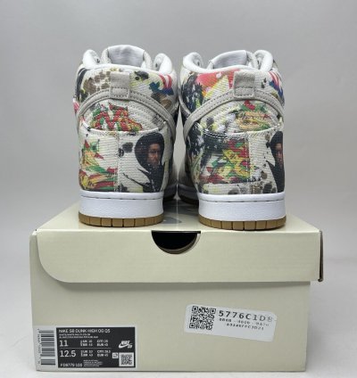 Nike Sb Dunk High Qs Supreme Rammellzee 2023