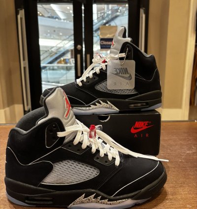Jordan 5 High Black Metallic