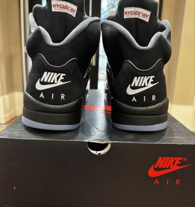 Jordan 5 High Black Metallic