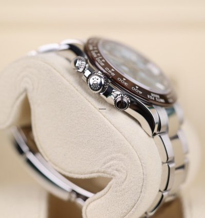 Rolex Daytona Platin Baguette Dia Dial - 2022 - Lc100 - Neu Ungetragen - Fullset