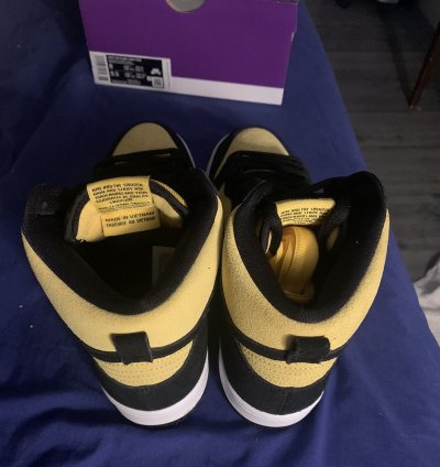 Nike Sb Dunk High Reverse Golden Rods