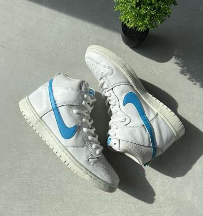Nike Sb Dunk High Richard Mulder 10 Us 44 Eu White Blue