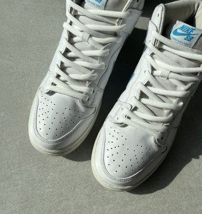 Nike Sb Dunk High Richard Mulder 10 Us 44 Eu White Blue