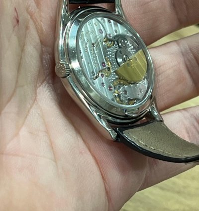 Patek Philippe Perpetual Calendar 3940g-second Series-1992 White Gold Perpetual Calendar Whith Extract Patek Philippe-never Polish
