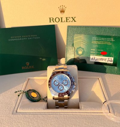 Rolex Daytona Platino New