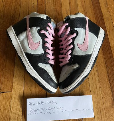 Nike Sb Dunk High Sample Perfect Shy Pink Europe Exc Us9