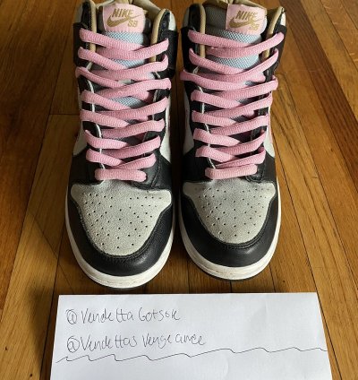 Nike Sb Dunk High Sample Perfect Shy Pink Europe Exc Us9