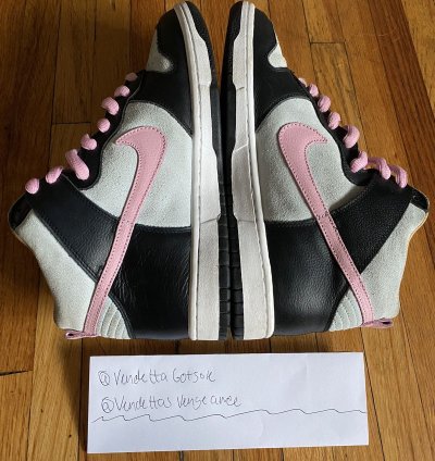 Nike Sb Dunk High Sample Perfect Shy Pink Europe Exc Us9