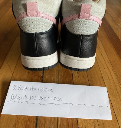 Nike Sb Dunk High Sample Perfect Shy Pink Europe Exc Us9