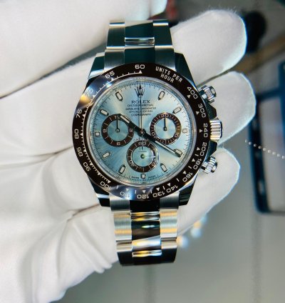 Rolex Daytona Platinum new Unworn Piece Of The First Platinum Daytona Discontinued