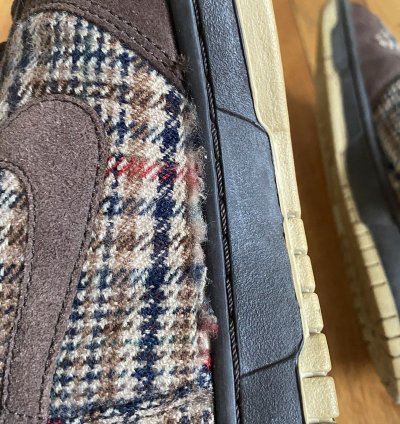 Nike Sb Dunk High Sample Tweed High Plaid 1 24 Us9