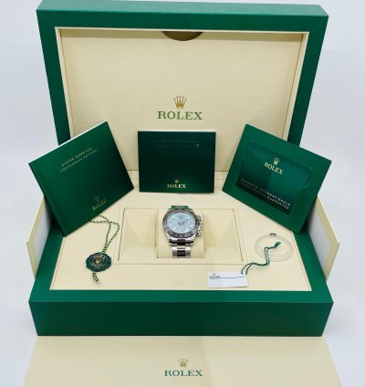 Rolex Daytona Platinum - 116506-0002 - Baguette Dial - New 2021