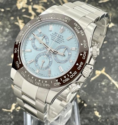 Rolex Daytona Platinum - 116506-0002 - Baguette Dial - New 2021