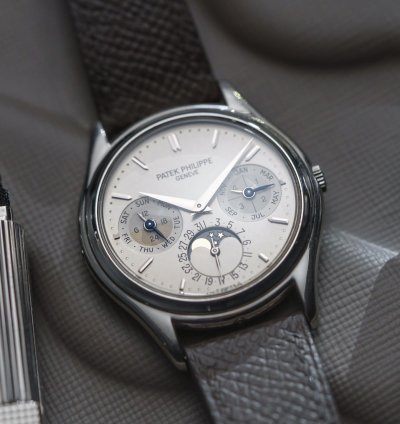 Patek Philippe Perpetual Calendar 3940p Perpetual Calendar Platinum 3940 Rare Second Series