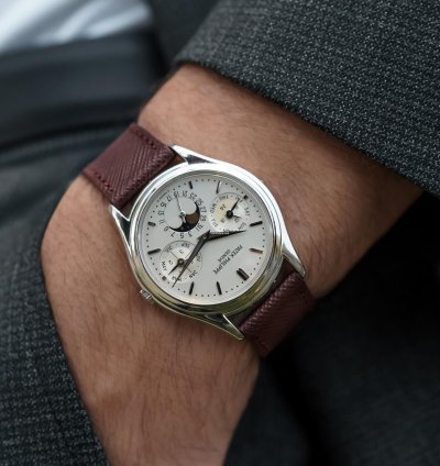 Patek Philippe Perpetual Calendar 3940p Perpetual Calendar Platinum 3940 Rare Second Series
