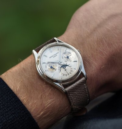 Patek Philippe Perpetual Calendar 3940p Perpetual Calendar Platinum 3940 Rare Second Series