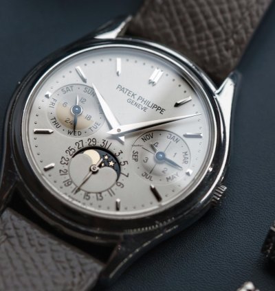 Patek Philippe Perpetual Calendar 3940p Perpetual Calendar Platinum 3940 Rare Second Series