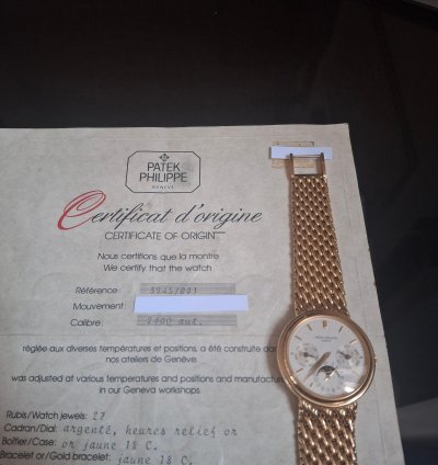 Patek Philippe Perpetual Calendar 3945