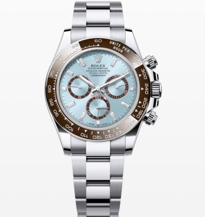 Rolex Daytona Platinum Baguette Diamond Dial Unworn