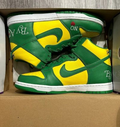 Nike Sb Dunk High Supreme By Any Means Necessary Brazil
