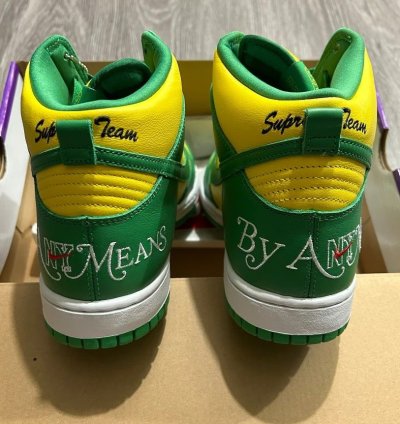 Nike Sb Dunk High Supreme By Any Means Necessary Brazil