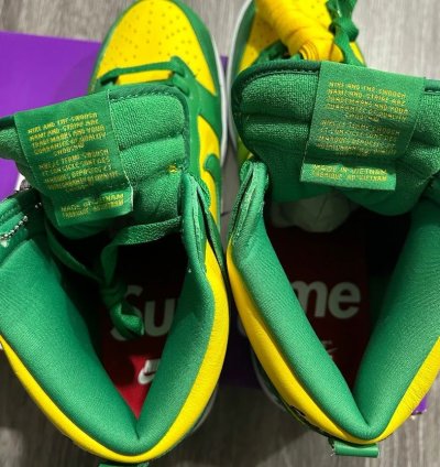 Nike Sb Dunk High Supreme By Any Means Necessary Brazil