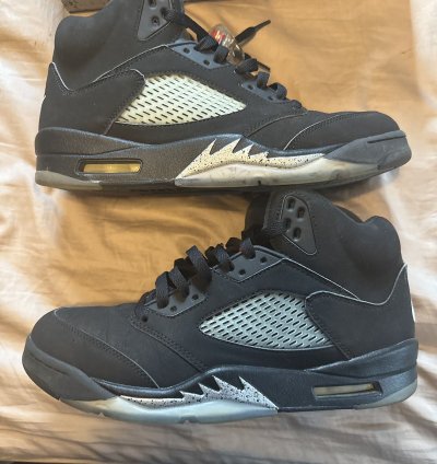 Jordan 5 Metallic Black 2016 Og
