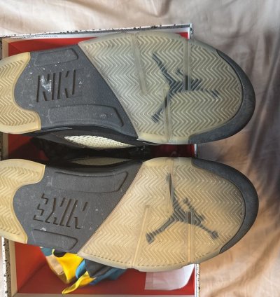 Jordan 5 Metallic Black 2016 Og