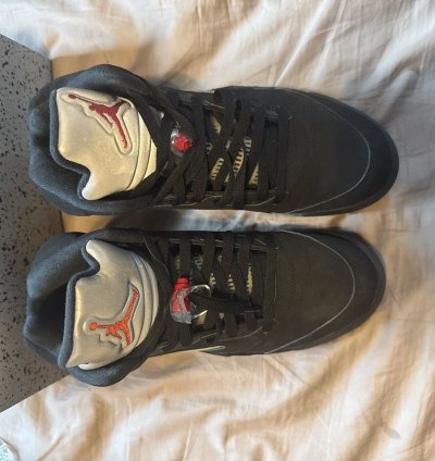 Jordan 5 Metallic Black 2016 Og