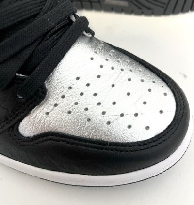 2020 Nike Air Jordan 1 Retro Hi Silver Toe Cd0461 001 Vnds