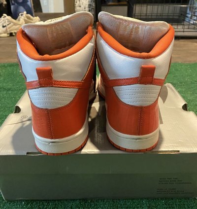Nike Sb Dunk High Supreme Orange
