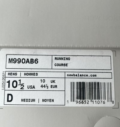 Action Bronson Baklava New Balance 990v6