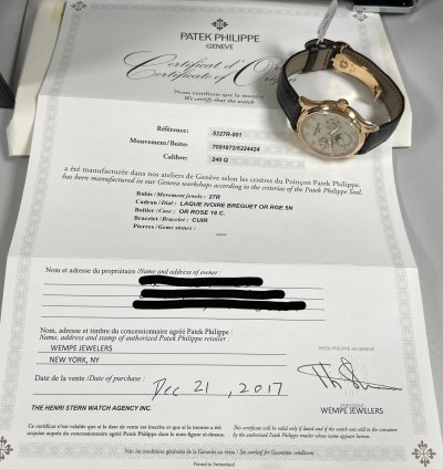 Patek Philippe Perpetual Calendar 39mm Rose Gold Ref 5327r-001