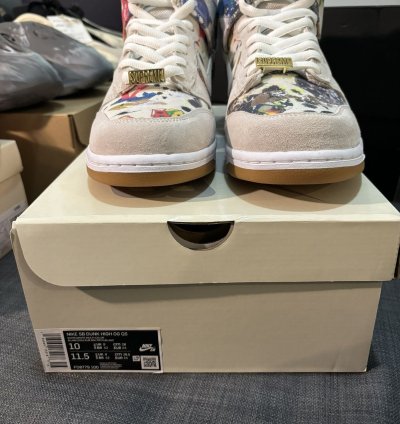 Nike Sb Dunk High Supreme Rammellzee