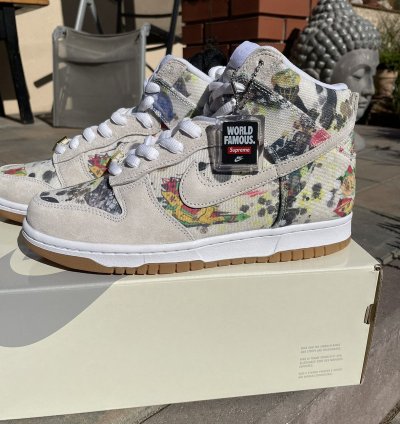 Nike Sb Dunk High Supreme Rammellzee 42