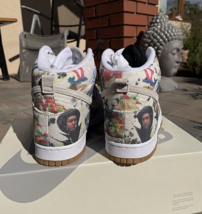 Nike Sb Dunk High Supreme Rammellzee 42
