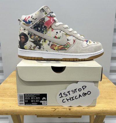 Nike Sb Dunk High Supreme Rammellzee Size 10 5 Fw23 New