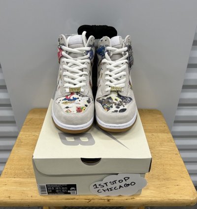 Nike Sb Dunk High Supreme Rammellzee Size 10 5 Fw23 New